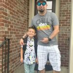 Chris Kirkpatrick Instagram - Nash is off to his first day of kindergarten!