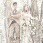 Chris Lai Instagram - 九年前今日喺我人生一個好大改變 多謝妳給我一個完美的家 給我一對非常可愛的寶貝 還記得當年想影一輯好特別的婚紗相 所以用咗《金木水火土》為主題 由於《火》太過性感，都係留給我們自用 但最後原來一張正經嘅結婚相都冇 多謝老婆 #20141111 #結婚周年