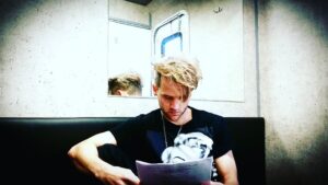 Chris Lamica Instagram - Trailer prep for an appearance on @swatcbs 
#swat #cbs #marilynmonroe