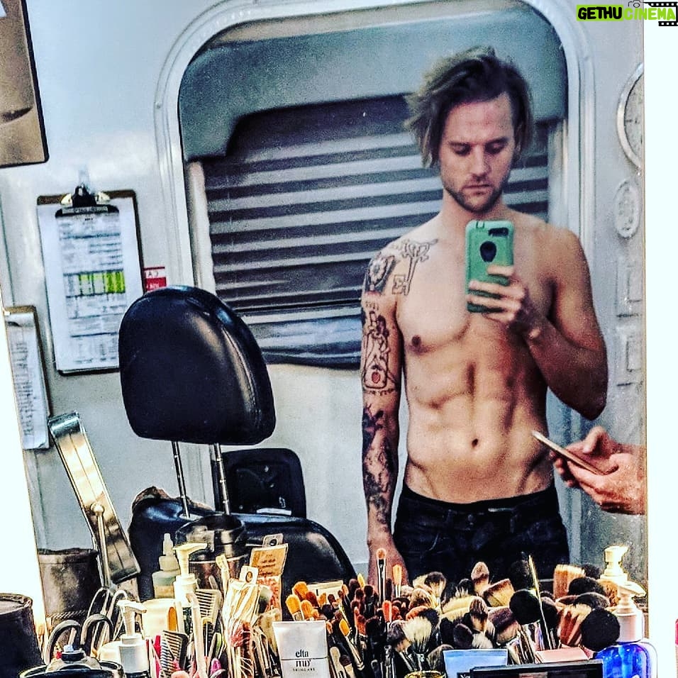 Chris Lamica Instagram - Tatted up for @therookieabc #thejason #actor #actorlife #setlife #therookie #hospitalstore #abc