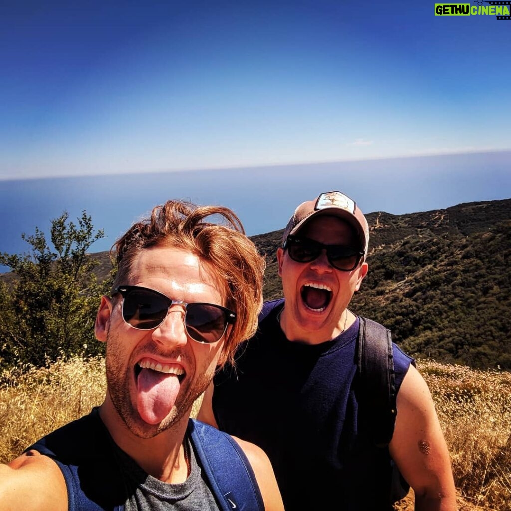 Chris Lamica Instagram - On-set selfie with the main homie @mrhuntsman #actorlife #createart #feature #malibu #setlife#westcoast Topanga Canyon