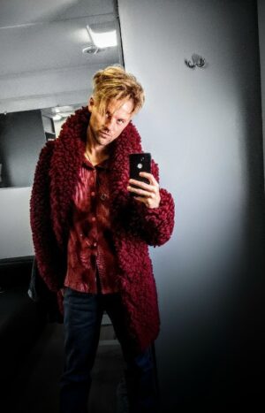 Chris Lamica Instagram - Wardrobe for @pamandtommyonhulu #pamandtommyonhulu #pamandtommy

One of the people in wardrobe had me in jeans and a bland green shirt. Almost immediately said "Even as your character, you don't have the look of someone who would wear this." 

They ended up deciding on this....