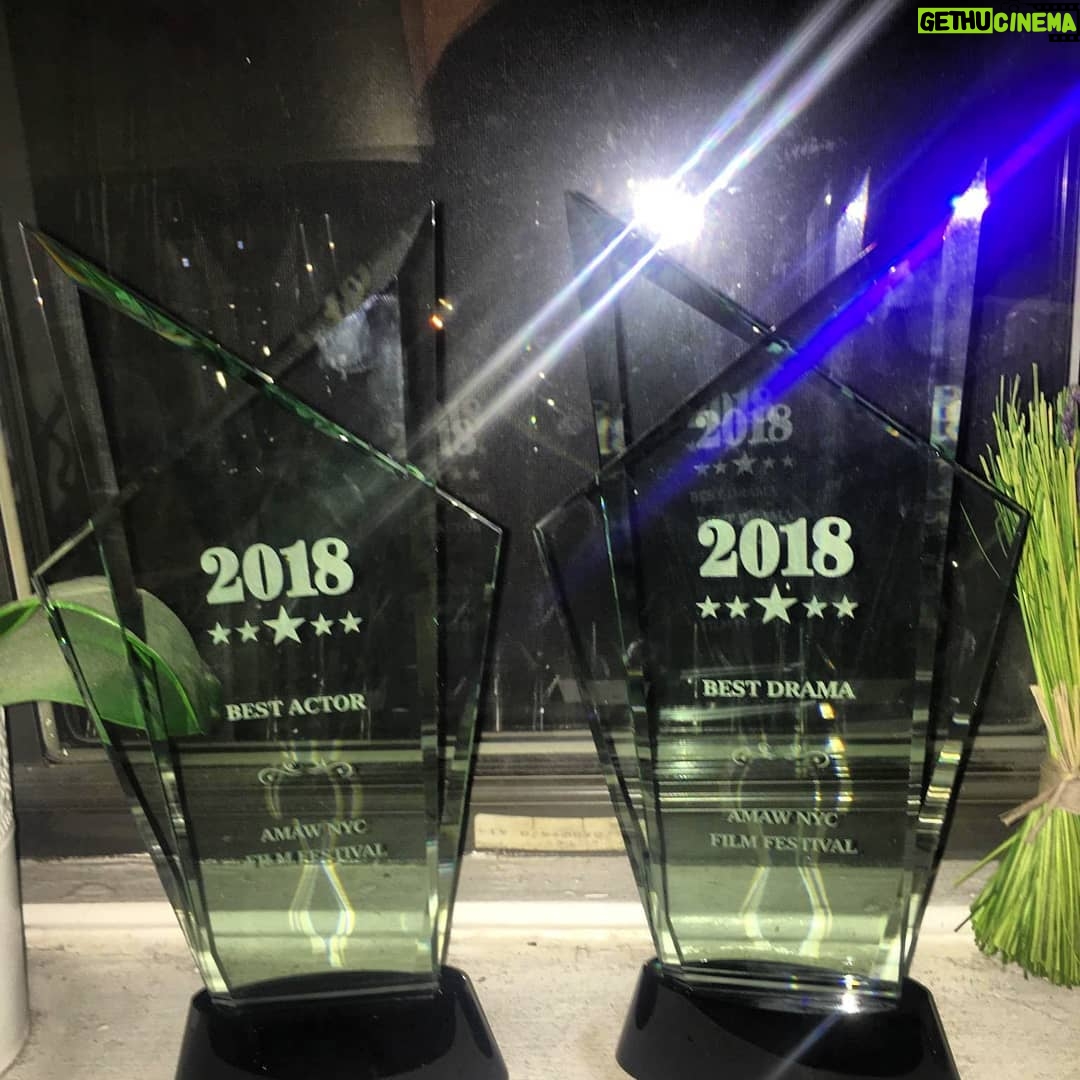 Chris Lamica Instagram - Won Best Actor and Best Drama at the AMAWNYC Film Festival. Grateful to everyone who helped bring this film to life, and proud to be among all the talented creators. #actorlife #actor #actorslife #LAtoNY #800Pound #bestactor #bestdrama @mrhuntsman New York, New York