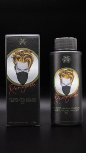 Chris Lamica Instagram - RENEGADE.

https://bit.ly/RenegadeHairPowder

The Chris Lamica Signature Renegade Hair Powder was meticulously designed with one vision in mind, to help you be UNAPOLOGETICALLY YOU. We are about BOLD results. We are about helping you express your RENEGADE spirit. 

This Limited Edition drop (only 100 available) is a BySteezee x Renegade exclusive.

https://bit.ly/RenegadeHairPowder

🎵 by @kcmakesmusic