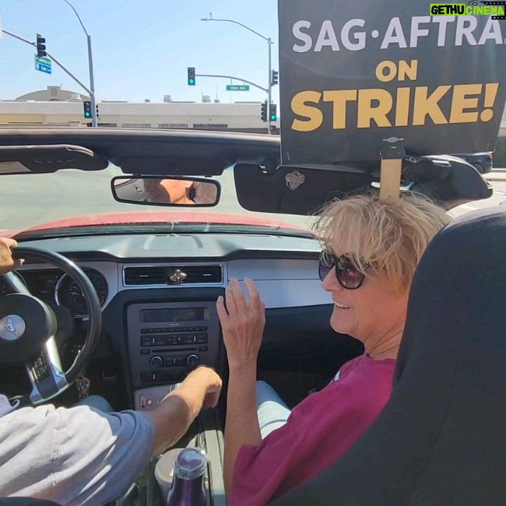 Chris Lamica Instagram - I am honored to have spent so many days walking the line and standing arm by arm with my brethren... fighting not only for the future of our profession, but of the industry as a whole.  It's amazing what can be accomplished when workers and people from all walks of life come together, in unity, and with a vision for a better, and more just, future. And DON'T BACK DOWN. We are at a pivotal time in history, with the greed of industries across the country are decimating the working class. Often seeming like a David vs Goliath battle that never can be won by David. But remember... you are worthy of getting what you rightfully deserve. And in this time of unprecedented corporate greed, we met it, head on, with an unprecedented show of worker response and force. Together, people and unions across the country, from all professions and backgrounds, can help fight for a change that can create a fairer and more democratic world. One based on the principles of love, solidarity, empathy, respect, equality, and compassion.  I am grateful of my union, @sagaftra -- and with immense amount of pride, and humility, I say.... I am an actor! --------------- In slide two - one of the most memorable experiences... I met the Screen Actor Guild's FIRST female President, Kathleen Nolan, and got to talk at length to her and her son @spencergarrett1 - she was and is such an inspiring human, whose lifelong commitment to the profession and Union cannot be overstated. Oh, and she gives the sweetest hugs! --------------- And the most meaningful experience.... my mom and dad, who are not attached to the union or profession in any way, drove across many state lines to be protest with me, and for me. It brings tears to my eyes writing this, as it is a moment of love and support that goes beyond words, and into action. Their unconditional love throughout means the world 🌎 ❤️ --------------- And to the hundreds (honestly, maybe thousands) of others I had the pleasure to meet and get to know on the line and along the way... our hard work paid off! And I hope "when you wish upon a star" that all your wishes and dreams come true ❤️ SAG-AFTRA