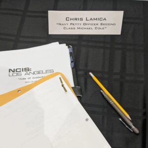 Chris Lamica Instagram - (Swipe right to see some BTS from @ncisla )

Being cast by @kennedycasting in the Season 11 finale, and returning in Season 12 (and turning on @llcoolj - sorry!) was a true blessing.

Being from a military family, where every generation has served in the military since pre-1776 🇺🇸, I passionately wanted to breathe authenticity, humanity, and heart into Navy Petty Officer Second Class Michael Cole.

It ended up being a character I was proud to have played. I was blown away by all the positive DMs and feedback I got from many Veterans. Those conversations I will keep private, but a few of them moved me to tears. I never realized the impact such a small part could have had on others.

To have worked under the direction of the iconic Frank Military was surreal, and he is one of the most genuine and kind people I've met. A true gem 💎 of a human.

This was an experience I will forever cherish. And am sad to see this show end. 

Much love ❤️ 

Chris