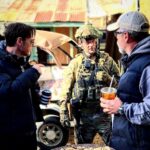 Chris Lamica Instagram – Testing out that Navy Seal (television only) life… #ncisla @ncisla #frankmilitary