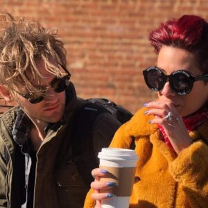Chris Lamica Instagram - Finally met someone who has hair that makes me truly envious -- @color.chaos.cdv

Thanks to you and @vanitybychris for keeping me pretty (as possible) in front of the camera this week 🤙🏻