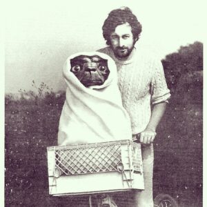Chris O'Dowd Instagram - Hey @hotpatooties, remember when I bought you that pretty shawl and we went for a lovely bike ride in a field? #romance