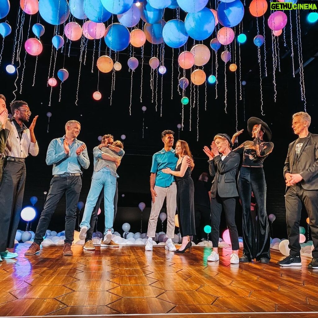 Chris O'Dowd Instagram - What a lovely spin around the multiverse. 60’000 came and I really loved being part of so many peoples first big night out in fuckin forever. Thanks all, it’s been emosh! #constellations #donmar @russelltovey @marsdoug @donmarwarehouse @kinnetiaisidore_costume @nimaxtheatres @shyvonne_ahmmad @adam_samuel_bal @sheilaatim @ivannojeremiah_
