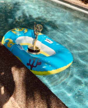 Chris O'Dowd Instagram - Oh! She’s off for a dip now..
#EmmyDoesThings
