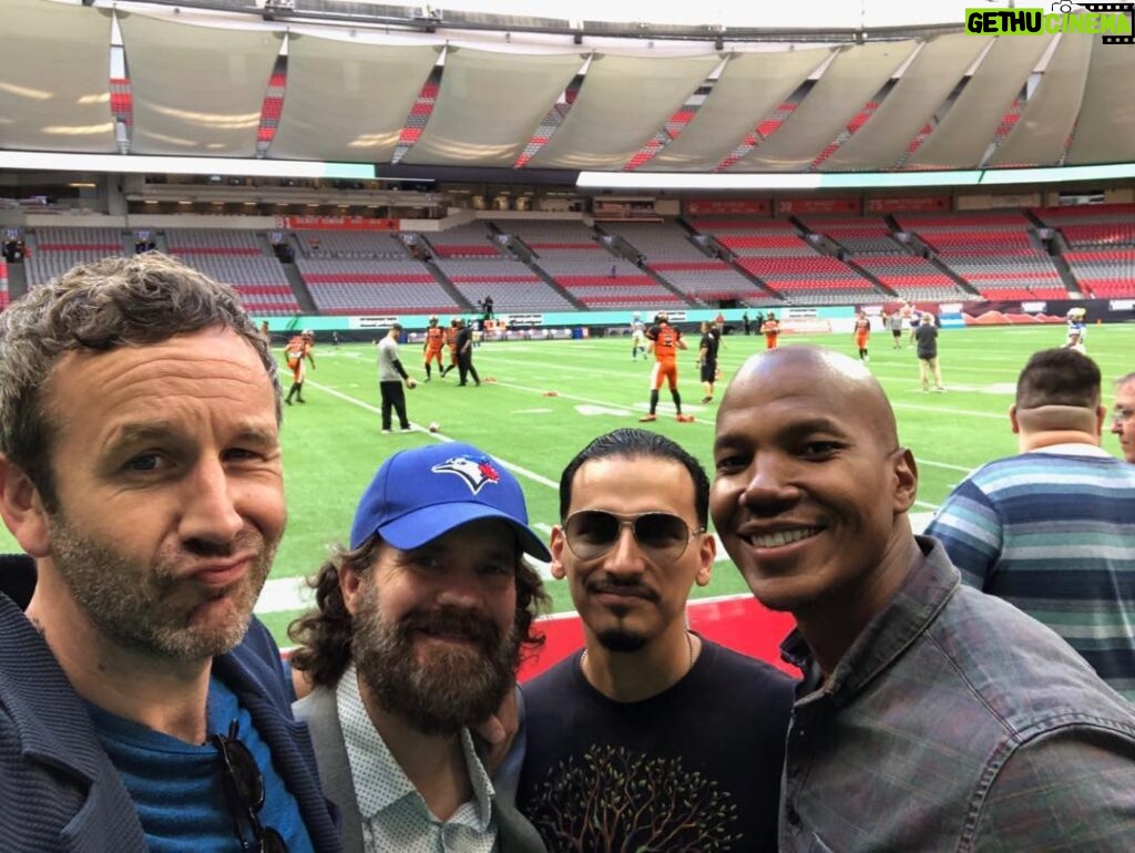 Chris O'Dowd Instagram - Get Shorty cast are and have always been HUGE fans of BC Lions