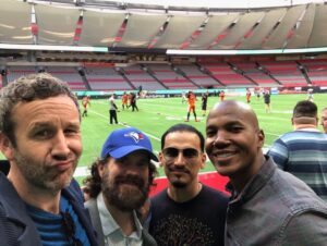 Chris O'Dowd Instagram - Get Shorty cast are and have always been HUGE fans of BC Lions