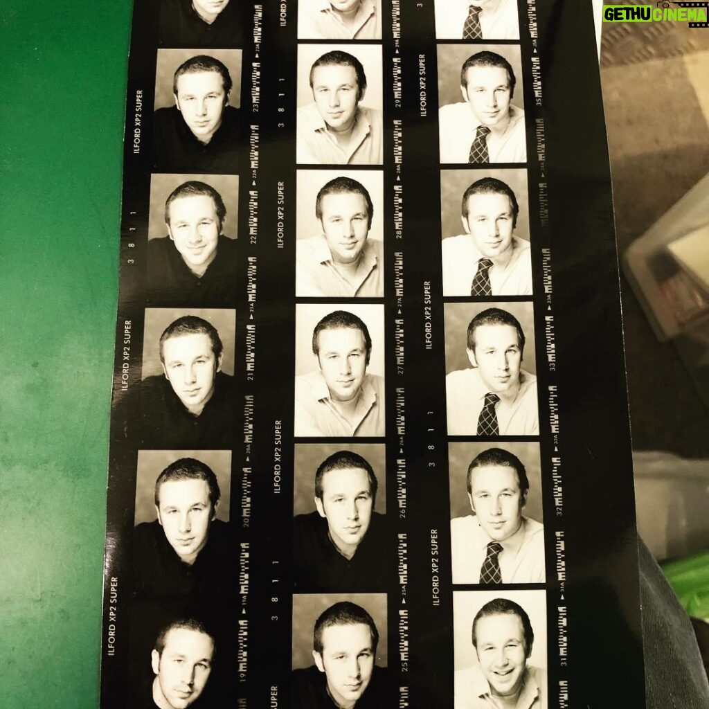 Chris O'Dowd Instagram - Found my first headshots in storage. NSFW.