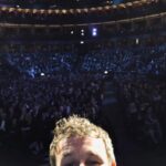 Chris O'Dowd Instagram - Premiere of Mary Poppins last night at the the Royal Albert Hall last night was 🔥❤️🤩 It really is an incredible achievement of a film. Genuinely heart warming. Managed to sneak a selfie from the stage.