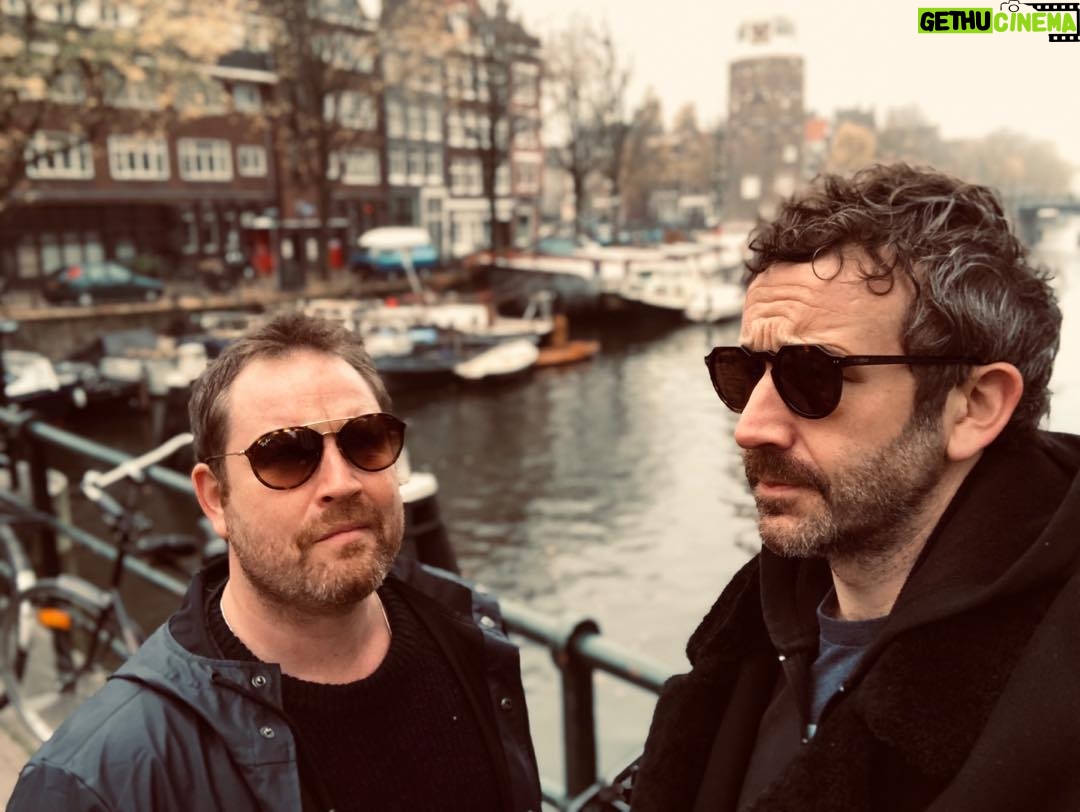 Chris O'Dowd - 9.2K Likes - In Amsterdam for the cover shoot of our new album. Feels good. Real good. Slap that bass @jimjamjay