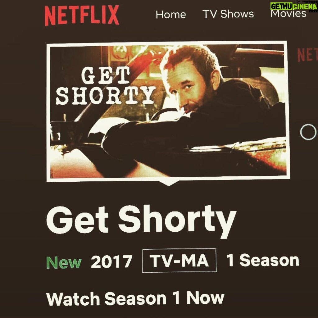 Chris O'Dowd Instagram - Peoples of America. Our show is now available on the Netflix. So feel free to watch and do the chill. #GetShorty