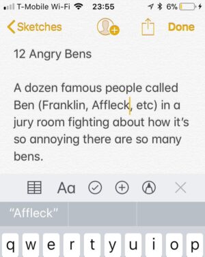 Chris O'Dowd Instagram - Just found this in my notes. Definitely not stoned.