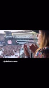 Chrissie Swan Instagram - I still can’t believe it. @taylorswift (And I will be gently making anything negative disappear from this post. It’s not the time for that stuff right now. Taylor wouldn’t approve!)