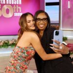 Chrissy Teigen Instagram - Had such a beautiful time celebrating @iamjhud’s 250th episode this week!!!! you have really created something special and it was such a joy to see and hug you. Also a dream to be able to showcase chef Kat and chef John from LA’s @yangbanla!! tonight’s episode features both them and their insanely incredible food - if you’ve had the chance to go, then you already know. love you guys and so honored to have been able to not just enjoy but completely fall in love with your dishes. Tonight on @freeform, tomorrow on @hulu!