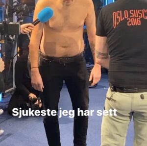 Christian Mikkelsen Instagram - Takk for at jeg fikk være med en dag under P3-aksjonen! Av mange høydepunkt er nok helt klart Martins krokhelvete (sveip med omhu) og det at vi på mirakuløst vis nådde 4 millioner helt på tampen blant de sjukeste. Følg med siste dagen på P3.no og gi så det svir til WWF!