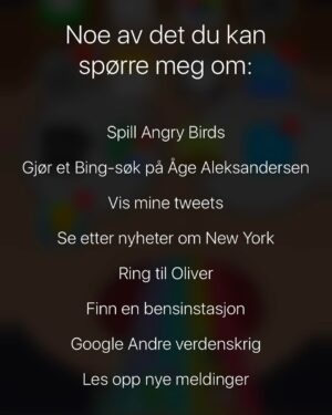 Christian Mikkelsen Instagram - Nå har teknologien kommet så langt at Siri kan søke opp Åge Aleksandersen på Bing for meg. Jeg visste denne iPhonen ikke var bortkastede penger. #jegkjenneringensomheterOliver