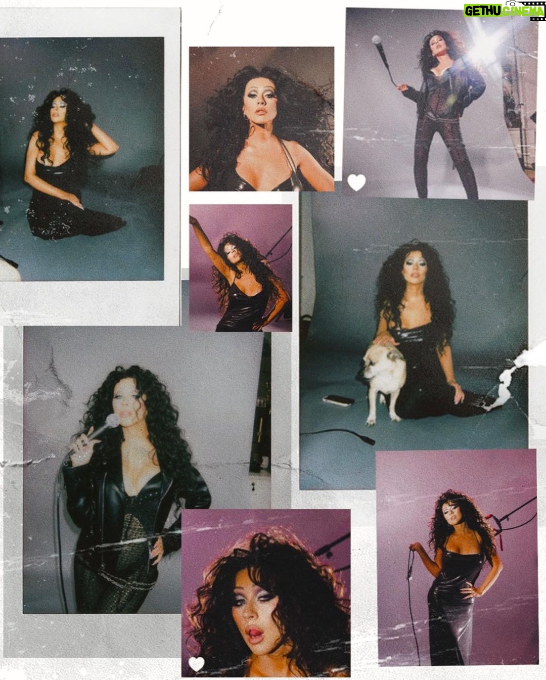 Christina Aguilera Instagram - OUTTAKES 🖤