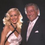 Christina Aguilera Instagram - Saddened by the loss of a true music icon, Tony Bennett. Tony's immense contributions to the industry will forever resonate with us all. Cherishing the memories of our personal collaborations. His voice, his talent, and his passion for music will never be forgotten 🤍