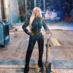 Christina Aguilera Instagram - I am humbled and deeply grateful to receive this incredible honor from the Stonewall National Monument Visitor Center. This golden shovel celebrates and symbolizes the start of construction for what will become the first LGBTQ+ visitor center within the National Park system. Standing alongside the LGBTQ+ community and being an ally has been one of the most important and rewarding journeys of my life. Together, we will continue to break barriers, foster inclusivity, and celebrate love in all its beautiful forms. Let us never forget the courage and resilience of those who fought for equality at Stonewall, inspiring us all to stand up, speak out, and create a better, more accepting world ❤️🌈 #MeetUsAtTheMonument #Stonewall #SNMVC