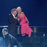 Christina Aguilera Instagram - Saddened by the loss of a true music icon, Tony Bennett. Tony's immense contributions to the industry will forever resonate with us all. Cherishing the memories of our personal collaborations. His voice, his talent, and his passion for music will never be forgotten 🤍