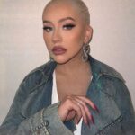 Christina Aguilera Instagram - 🩵