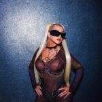 Christina Aguilera Instagram - show mode🌈👅💦