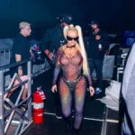 Christina Aguilera Instagram - show mode🌈👅💦