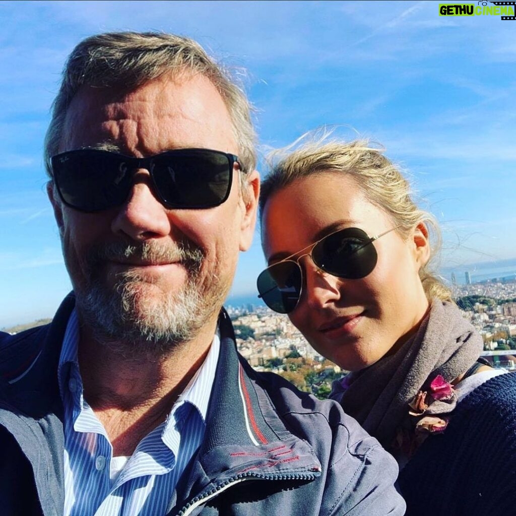 Christina Wolfe Instagram - Happy Father’s Day to this absolute hero. Thank you for always being full of silliness and wisdom. You make every day so bright!! Love you so much paps ❤️🐸☀️ Barcelona, Spain