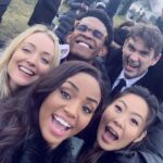 Christina Wolfe Instagram - Family huddle! Episode 2x09 of @cwbatwoman is out now - Written by the amazing @nancykiu @elcincodemaya and directed by Michael Blundell. Catch up on the CW app or HBO 😘 Vancouver, British Columbia