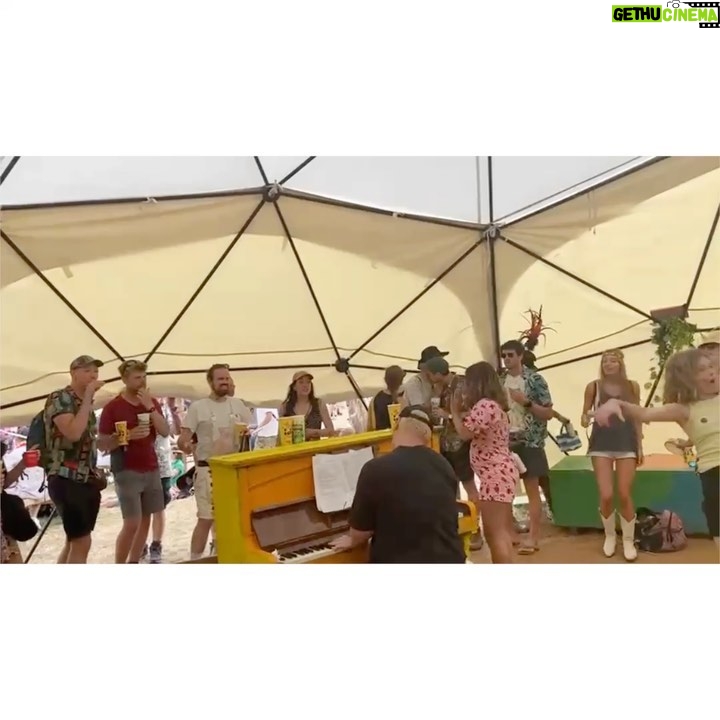 Christina Wolfe Instagram - ‘I never knew me a better time and I guess I never will’ 🎵 Greatest place on earth @glastofest 🙏✨🥰🥹😭🕺 Glastonbury Festival