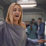 Christina Wolfe Instagram – The highs and lows of ‘Dr’ Cat Brandice! 🎢 
With the season finale of The Ark out now, I wanted to say a huge thank you to everyone who has watched and supported our show. Never a dull moment playing this very fun and unpredictable character!
All 12 eps available on @peacock now. Hope you enjoy watching as much as we loved making it! ❤️

@thearktvseries #deandevlin #jonathanglassner @syfy @electricentertainmentofficial 
@balkanicmedia Syfy Channel