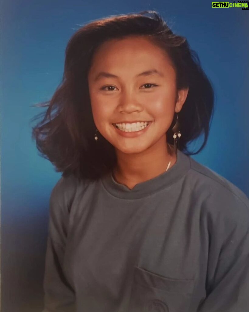 Christine Nguyen Instagram - Still going down memory lane... I started playing competitive tennis in middle school and was on the court about four hours a day in the Texas sun, hence the savage tan.🥵 #14