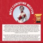 Christine Nguyen Instagram - Honored to be working with an #AAPI business🍜 and to have been a part of so many wonderful activations and events supporting our community this month. #represent