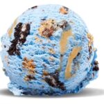 Christine Nguyen Instagram - Get it before it's gone! June flavor of the month at #BaskinRobbins #cookiemonster So good!