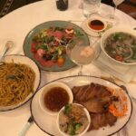 Christine Nguyen Instagram - What a treat! Enjoyed a delightful meal at #LeColonial after work today. Had always wished I could have dined at the location in West Hollywood but it closed before I moved to LaLa. Kismet that the restaurant we hopped into wouldn't open for another half hour and we were starving so we walked across the street to this gem! Vietnamese-French cuisine is so good! I could drink this oxtail broth daily, just divine! And the skin on the duck... perfection! #chicagodining #RushStreetscene