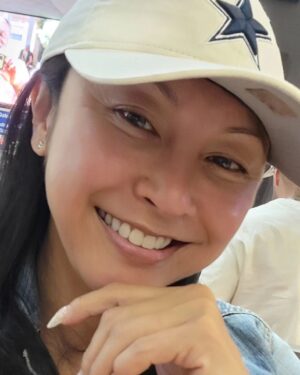 Christine Nguyen Instagram - Back in business with a new phone and heading to the one place I will not get a bunch of 💩 for wearing this. 💙
 
#Dallas #Texasproud