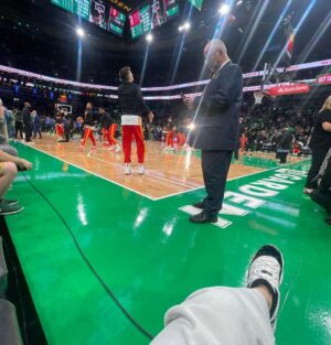 Christopher Mintz-Plasse Instagram - Boston you’re always a LIT ASS TIME. I love you see you soon. Celtics in four. 

THANK YOU @kenziemac