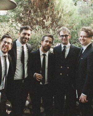 Christopher Mintz-Plasse Instagram - He is beauty. He is grace. He…took a little bit of drugs for one of his best friends wedding 

All photos by @mooganphoto