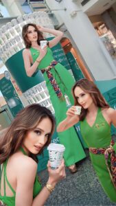 Cinta Laura Kiehl Instagram - Had a wonderful time at the Grand Opening of @forecoffee.sg! Loved the enthusiasm and support from our Singaporean coffee drinkers! I’m thrilled to announce that Fore Coffee is now officially brewing in Singapore. 🇸🇬 I got the chance to try Fore Coffee’s exclusive Signature Creations: ☕ Pandan Oat Latte ☕ Gula Aren Latte ☕ Butterscotch Sea Salt Latte Can you guess my favorite? 😋 I can’t wait for you all to visit our brand-new store and experience these unique flavors! Come and find Fore Coffee at: 📍 Bugis Junction L1, Victoria St, Singapore #ForeSingapore #IndonesianCoffeeCulture 🍃☕
