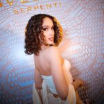 Cinta Laura Kiehl Instagram - Eternity ✨ #BulgariSerpenti Draped in @jeffrytan & styled by @ivanteguhsantoso Jakarta, Indonesia