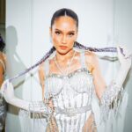 Cinta Laura Kiehl Instagram - Millennium 🤍 📸: @111th_ Outfit @wiramapratama Jewelry @franknco_id Makeup @bubahalfian Hair @yezhadjohair Stylist @zheyamada_ Jakarta, Indonesia