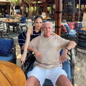 Cinta Laura Kiehl Instagram - My dad turned 73 yesterday. 

He’s in great condition and looks younger than most his age. When I look at him, I still see the same man I did as a child, strong and active. However, I know that this perception of mine, is biased. My dad isn’t getting any younger and it scares me to know that the average life expectancy of a Central European man is about 83. As much as I’d like to believe that my dad still has many many many years in him, life is unpredictable. ANYTHING CAN HAPPEN. I’ve never been much of a family person, but knowing that most people in my position may/may not have their fathers in another decade, is terrifying. 10 years can go by in a blink of an eye. 

If you’re someone like me, obsessed with work and can forget about everything and everyone in the process, I suggest you evaluate what matters to you. I’m still not great at spending time with my parents, but I try to come see them on special occasions, even if that means taking a flight to be with them for less than 48 hours. I believe that it’s truly quality over quantity. 

So here I am spending my weekend with my parents, to celebrate my teddy bear, father. Doing my best to love and appreciate him in ways that I can. 

Happy birthday, Papichen. Here’s to a long, happy and meaningful life ahead. I love you. 🩵
