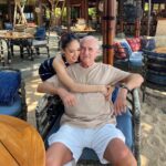 Cinta Laura Kiehl Instagram - My dad turned 73 yesterday. He’s in great condition and looks younger than most his age. When I look at him, I still see the same man I did as a child, strong and active. However, I know that this perception of mine, is biased. My dad isn’t getting any younger and it scares me to know that the average life expectancy of a Central European man is about 83. As much as I’d like to believe that my dad still has many many many years in him, life is unpredictable. ANYTHING CAN HAPPEN. I’ve never been much of a family person, but knowing that most people in my position may/may not have their fathers in another decade, is terrifying. 10 years can go by in a blink of an eye. If you’re someone like me, obsessed with work and can forget about everything and everyone in the process, I suggest you evaluate what matters to you. I’m still not great at spending time with my parents, but I try to come see them on special occasions, even if that means taking a flight to be with them for less than 48 hours. I believe that it’s truly quality over quantity. So here I am spending my weekend with my parents, to celebrate my teddy bear, father. Doing my best to love and appreciate him in ways that I can. Happy birthday, Papichen. Here’s to a long, happy and meaningful life ahead. I love you. 🩵 Bali, Indonesia