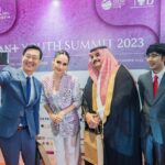 Cinta Laura Kiehl Instagram - Thank you for trusting me as your ASEAN Youth Ambassador 2023. 💜 Had such a fruitful discussion on education and it’s impact on youth employment in our ever changing world! Honored to have shared the stage with Mr. Othman Almoamar (Minister of Economy and Planning - Saudi Arabia), Mr. Jaemus Lim (Member of Singaporean House of Parliament) Mr. Jang Kyung-Tae (Member of the South Korean National Assembly) and Ms. Puteri Komarudin (Member of the Indonesian House of Representatives). Hope to be back next year! Jakarta, Indonesia